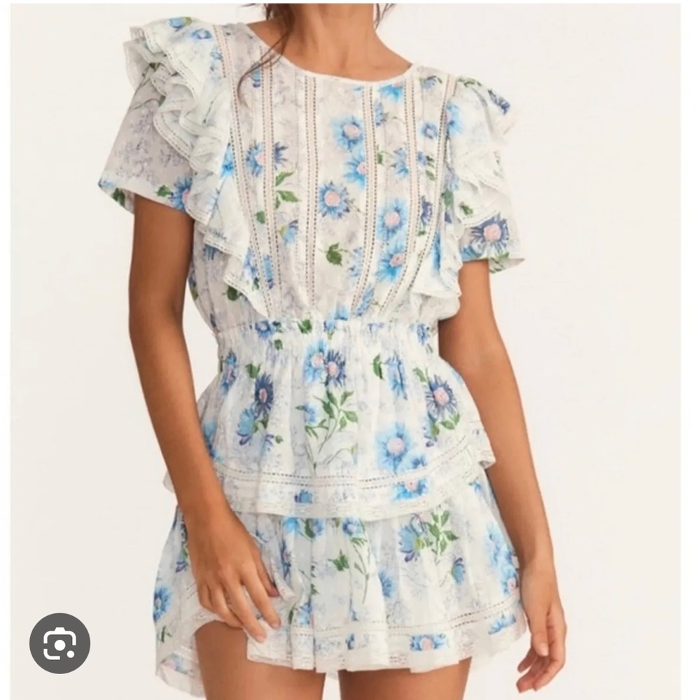 LOVE SHACK FANCY NATASHA DRESS
